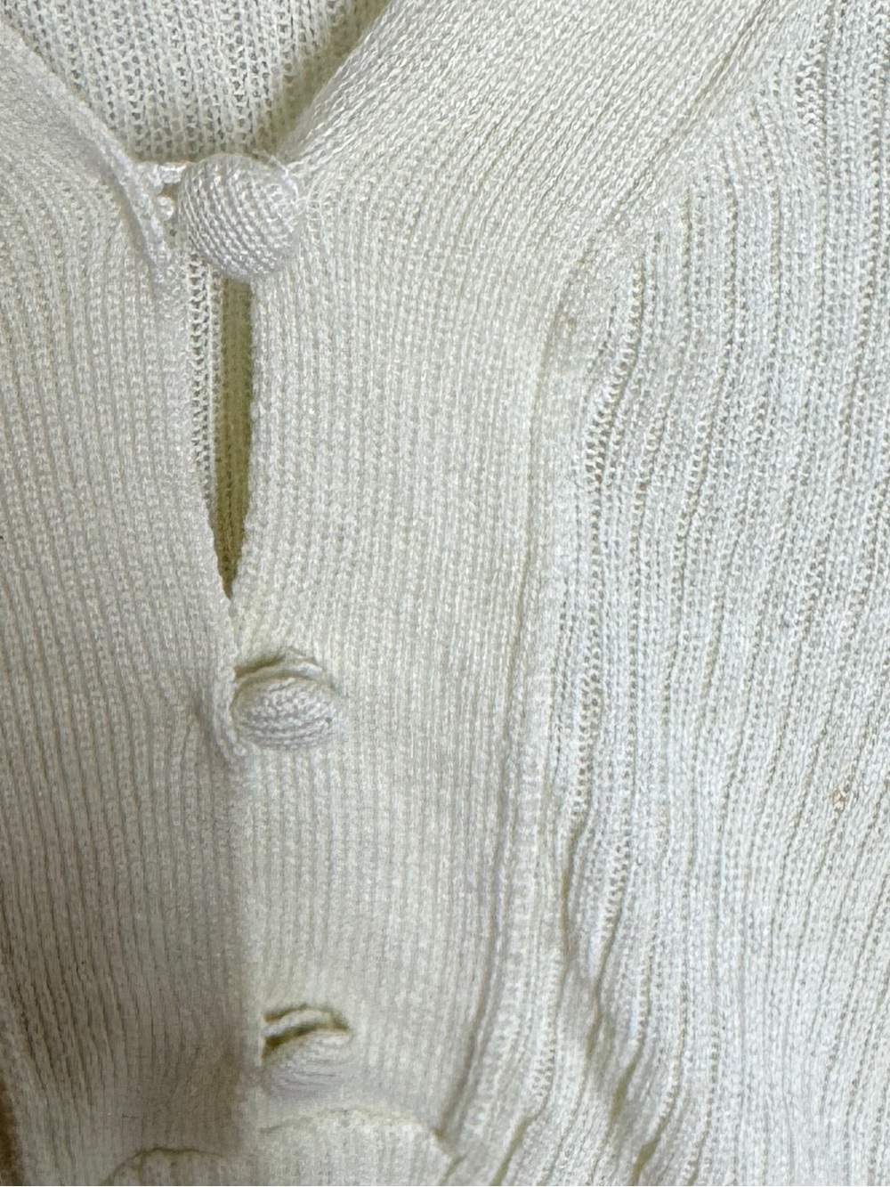 Intimately Free People V-Neck Cropped Lightweight Ribbed Knit Women's Sweater S - Picture 5 of 6